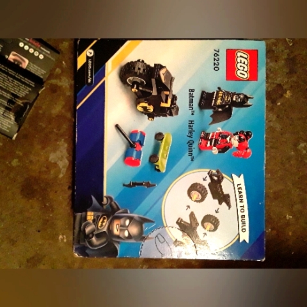Bat man and Harley quin lego set